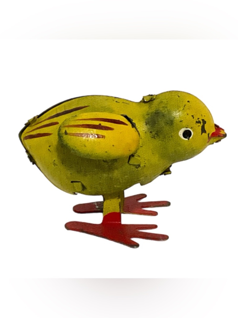 Vintage Wind-up Tin Pecking Chicken - Picture 2 of 5